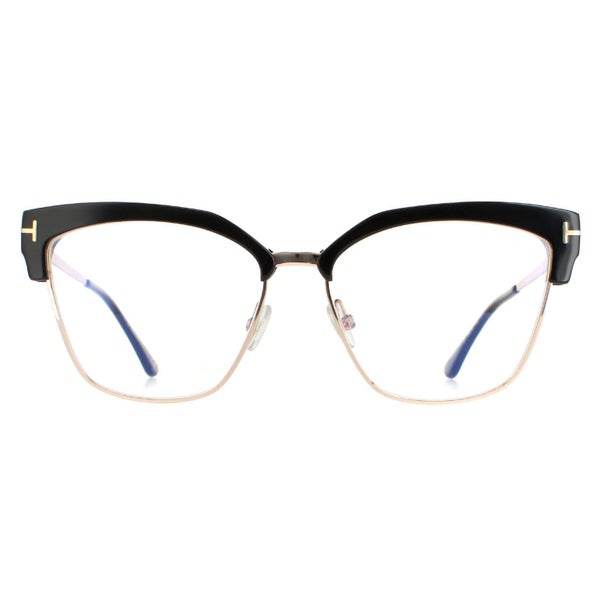 Tom Ford Glasses Frames FT5547-B 001 Shiny Black Women Carousel 1