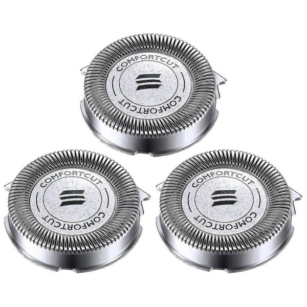 3pcs Sh30/50/52 Shaver Heads For Philips 1000, 2000, 3000, 5000 Carousel 1