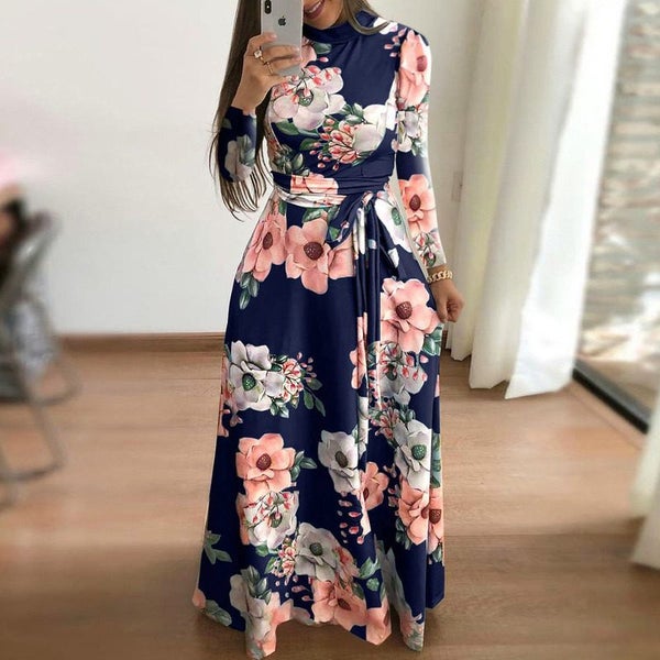 Maxi Dress Ball Dress Summer Floral Dresses Womens Clothing Size 20 Carousel 1