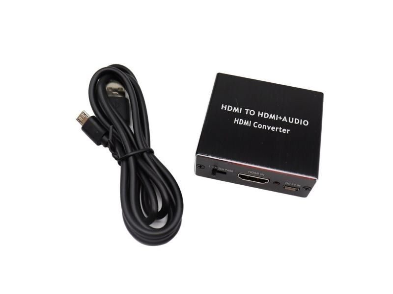 HDMI-compatible Audio Extractor Stereo Extractor Converter Optical TOSLINK Carousel 1