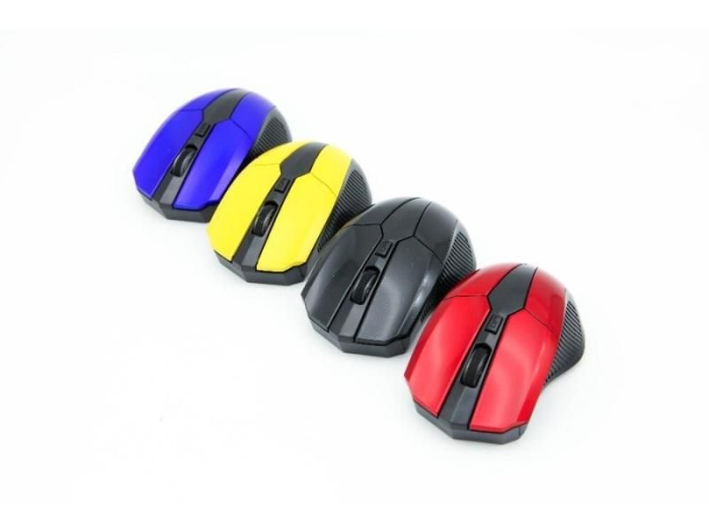 2.4 GHz Wireless Optical Mouse Mice USB 2.0 Receiver For PC Laptop Black Carousel 1