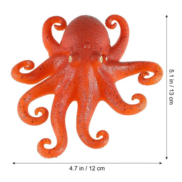 Lovely Simulation Octopus Toy Pinch Decompression Toy Animal Model Ornament Carousel 2