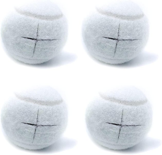 Precut Tennis Balls For Furniture Legs Heavy-duty Felt Glide Coverings 4 Pcs Carousel 2