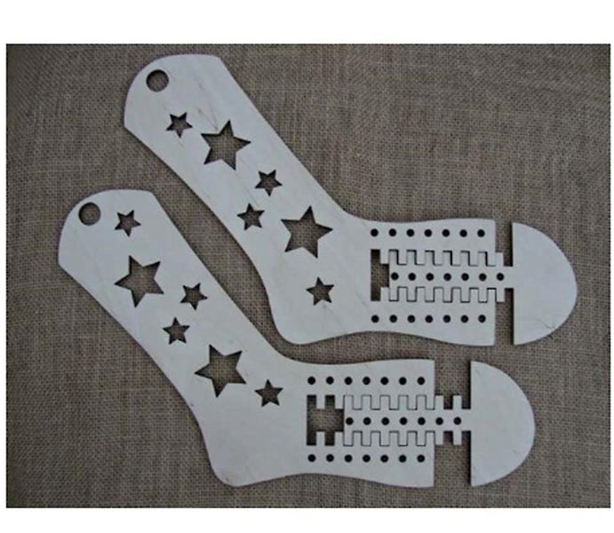 2pcs Wooden Sock Blockers Knitting Sock Blockers Crochet Sock Diy Knitting Mol Carousel 1