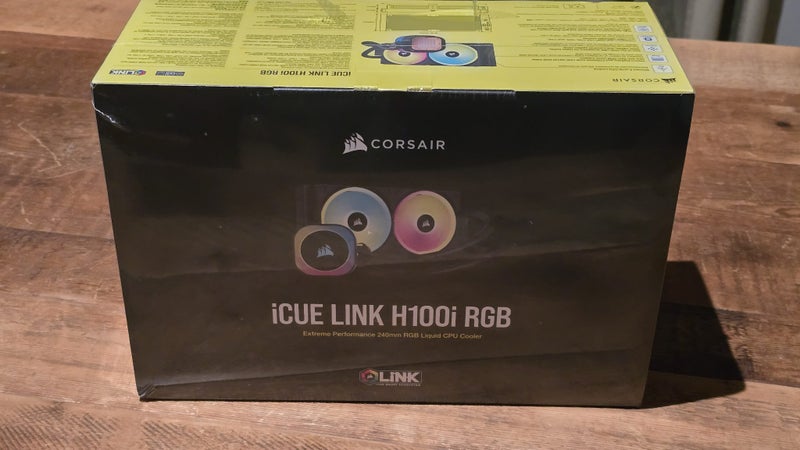 Corsair iCUE Link H100i RGB AIO Water Cooling CPU Cooler 240mm636121342784021123