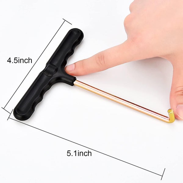 2 Pcs Trampoline Spring Pull Tool Adjustment T-hook Spring Pull Tool Carousel 2