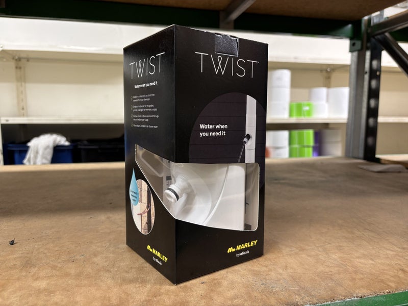 Marley Twist Rainwater Diverter - 80mm White62864738173825116
