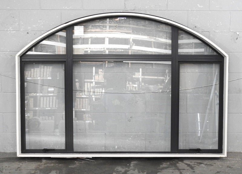Denim Blue Aluminium Arched Double Awning Window H1360 x W2005 NL15534 Carousel 2