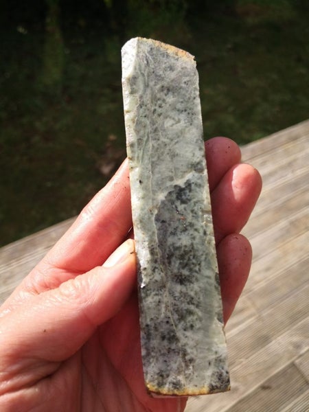 Nephrite jade Chatoyant Pounamu greenstone carving slab Carousel 7
