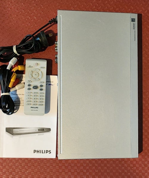 PHILIPS DVP3120 DVD Player with Remote and Manual and Cabling Carousel 8
