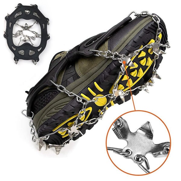 Ice Cleats Crampons Traction, Ice Snow Grips For Boots Shoes, Anti Slip 19 Carousel 1