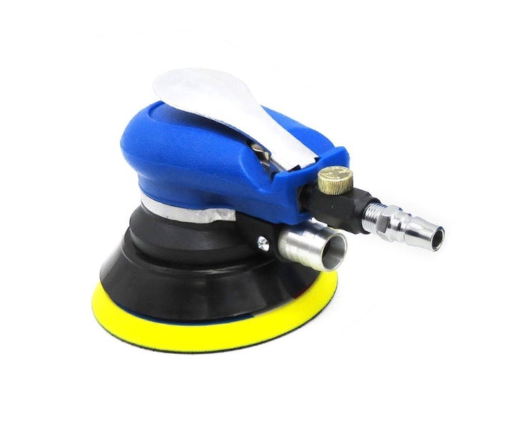 Vacuum Air Sander Pneumatic Sander Self-Vacuum Palm Orbital Sander Gri Carousel 1