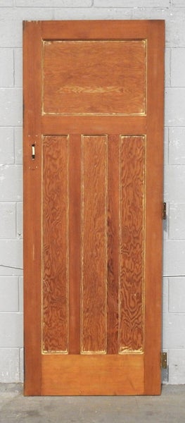Wooden Bungalow 3-Panel Interior Door - Unhung H1975 x W730 NL15437 Carousel 2