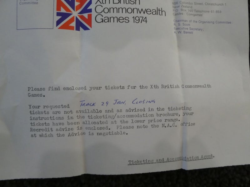 NZ 1974 Commonwealth Games tickets-$1res Carousel 2