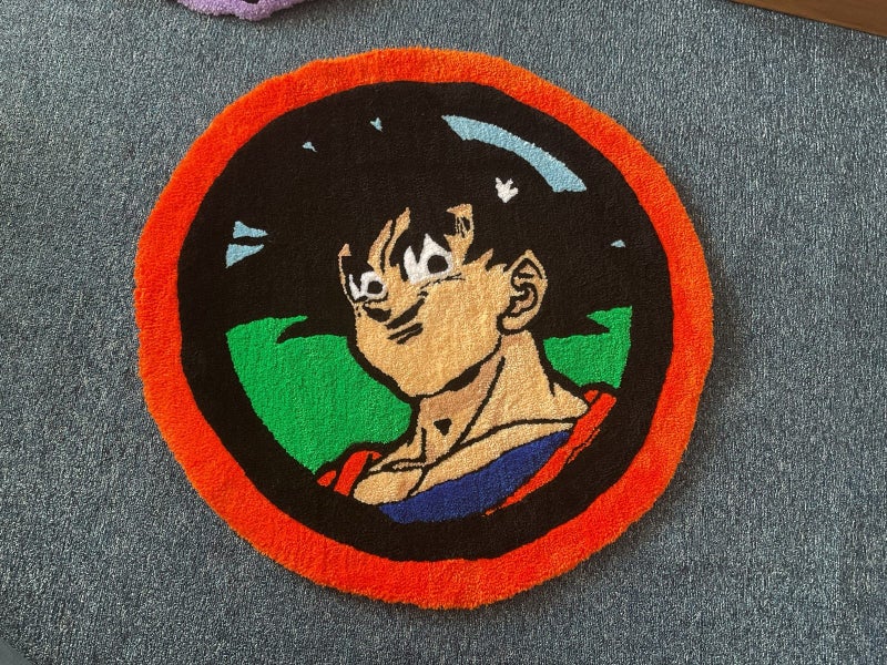 Goku Dbz decorative rug Carousel 1