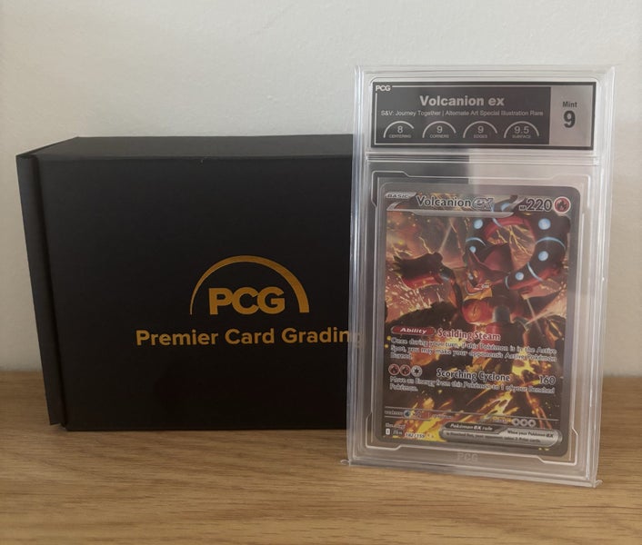 Pokemon Journey Together Volcanion Special Illustration Rare - Graded PCG Mint 9628632283194911110