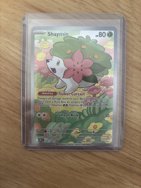 Pokemon Destined Rivals - 185/182 Shaymin Special Illustration Rare62863228204546112
