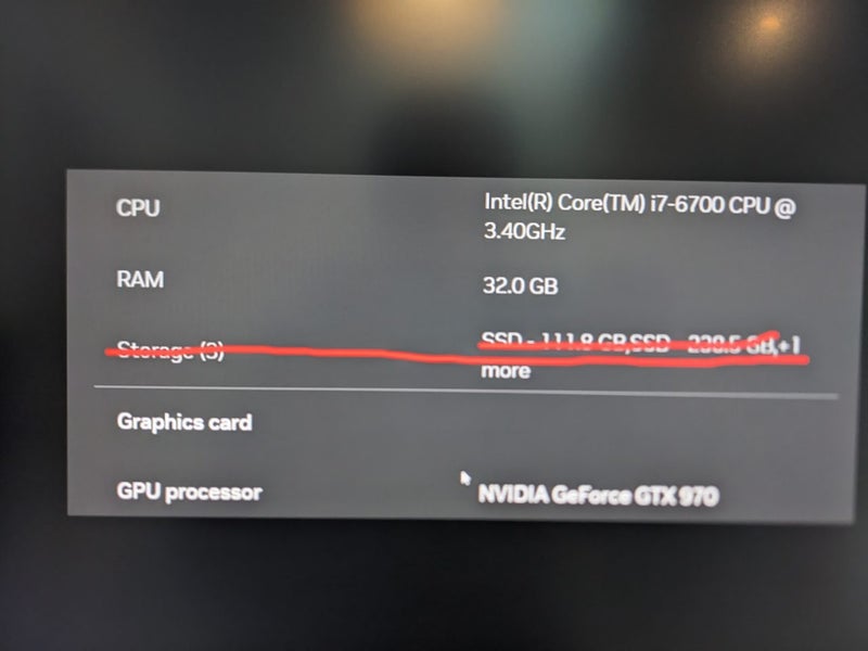 Intel I7 6700 / GTX970 / 32GB RAM Carousel 5