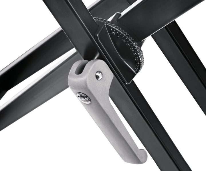 K&M - 18997-000-55 - Lightweight Aluminium Double Braced "X" Keyboard Stand. Carousel 2