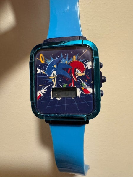 Sonic Kids Youth Comic Collector Watch Needs Battery Carousel 1
