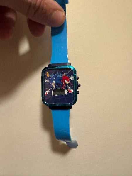 Sonic Kids Youth Comic Collector Watch Needs Battery Carousel 2