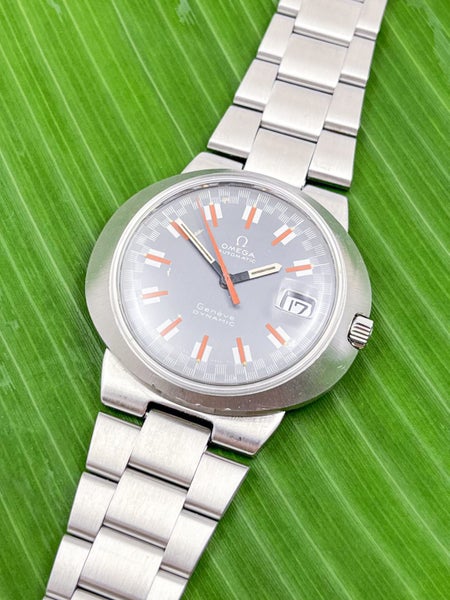 Omega 1970s Geneve Dynamic Automatic Steel Mens Wristwatch 166.0039 Serviced Carousel 1