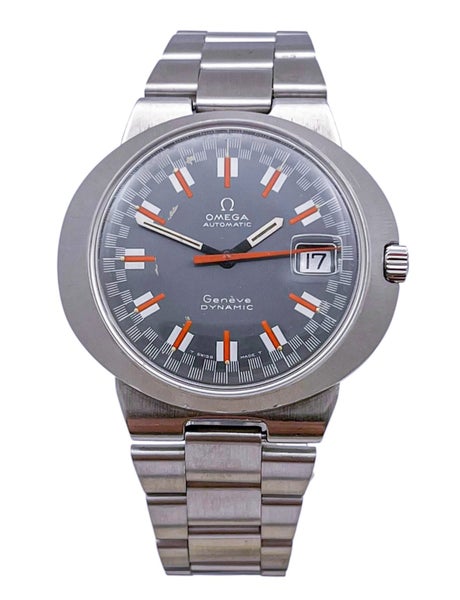Omega 1970s Geneve Dynamic Automatic Steel Mens Wristwatch 166.0039 Serviced Carousel 2