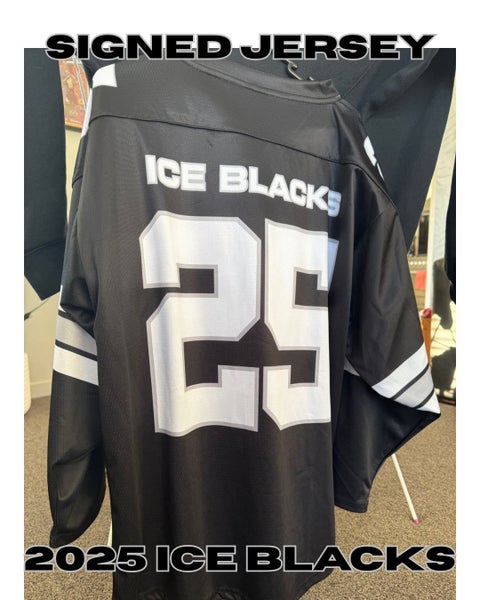 SIGNED NEW ZEALAND ICE BLACKS SUPPORTERS JERSEY62863856785921111