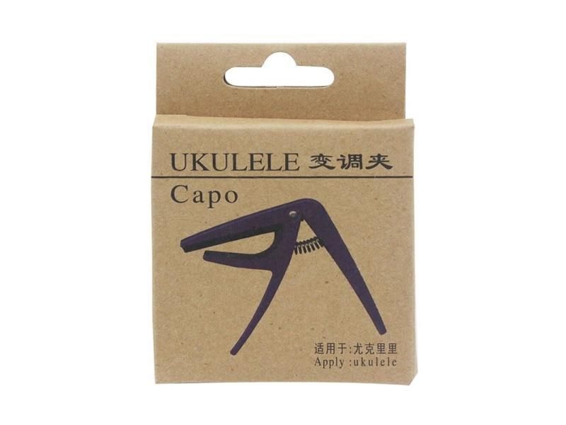 Professional Black Ukulele Capo Change Tuner Musical Instrument Accessories Carousel 1