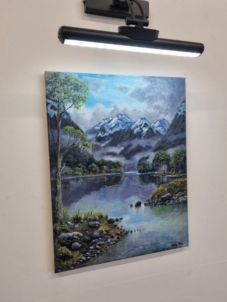 Glaciers In Fiordland - Caley Hall Fine Art Original Oil Painting Carousel 8