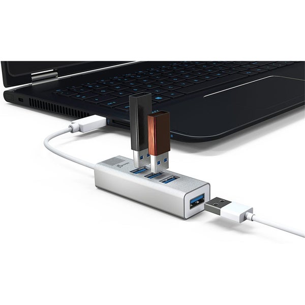 J5create Aluminum 4 Port USB 3.0 Hub [JUH344] Carousel 3