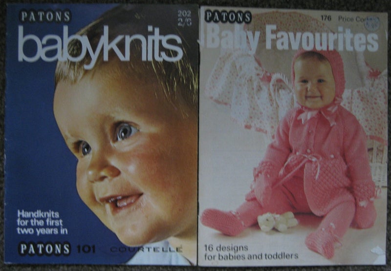 Retro PATONS BABY KNITTING PATTERNS BOOK Carousel 1