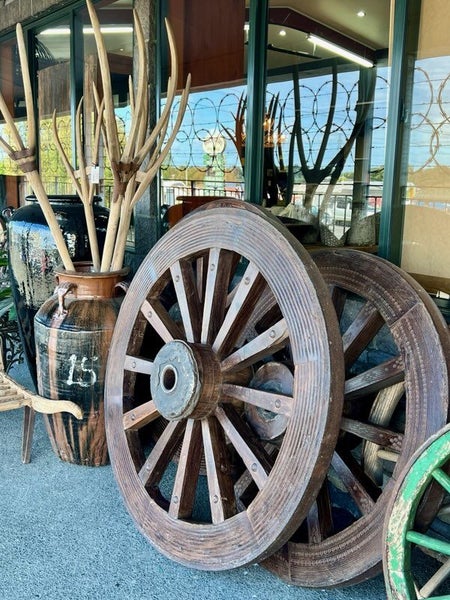 Original Robust Teak Bullock Wheels Carousel 2