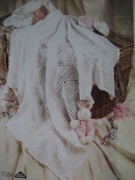 PETER PAN BABY CROCHET PATTERNs Jacket Bonnet Cardigan Dress Shawl Carousel 2