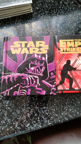 Starwars trilogy mini books vintage 1997 Carousel 1