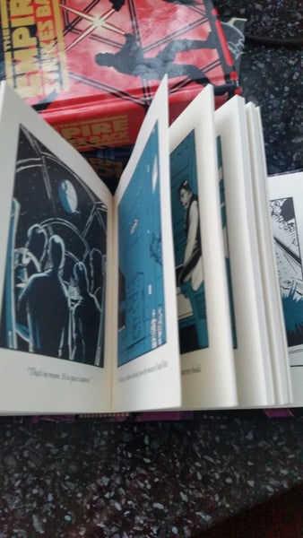 Starwars trilogy mini books vintage 1997 Carousel 7