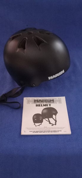 Helmet "HARSH" Black for Bike, Scooter, Skateboard, Roller Skates Exc. Condition Carousel 2