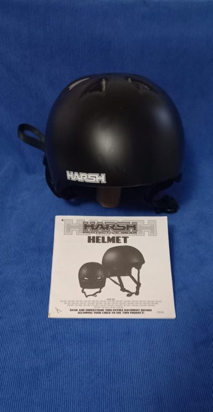 Helmet "HARSH" Black for Bike, Scooter, Skateboard, Roller Skates Exc. Condition Carousel 1