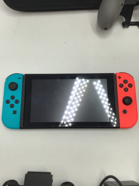 * Red/Blue Nintendo Switch V2 Console w/ Case & More! *62869812715267111