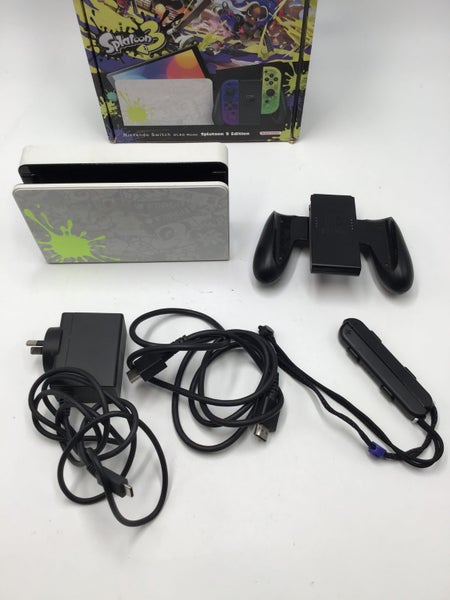 * Nintendo Switch OLED Splatoon 3 Edition Console BOXED! *62868835673602113