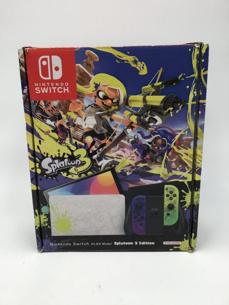 * Nintendo Switch OLED Splatoon 3 Edition Console BOXED! *62868835673602114