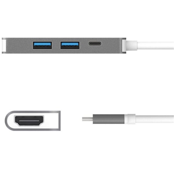 J5create USB-C PD2.0 4K HDMI Mini Docking Hub, 1x 4K HDMI, 2x USB 3.0, 1x USB-C Carousel 2
