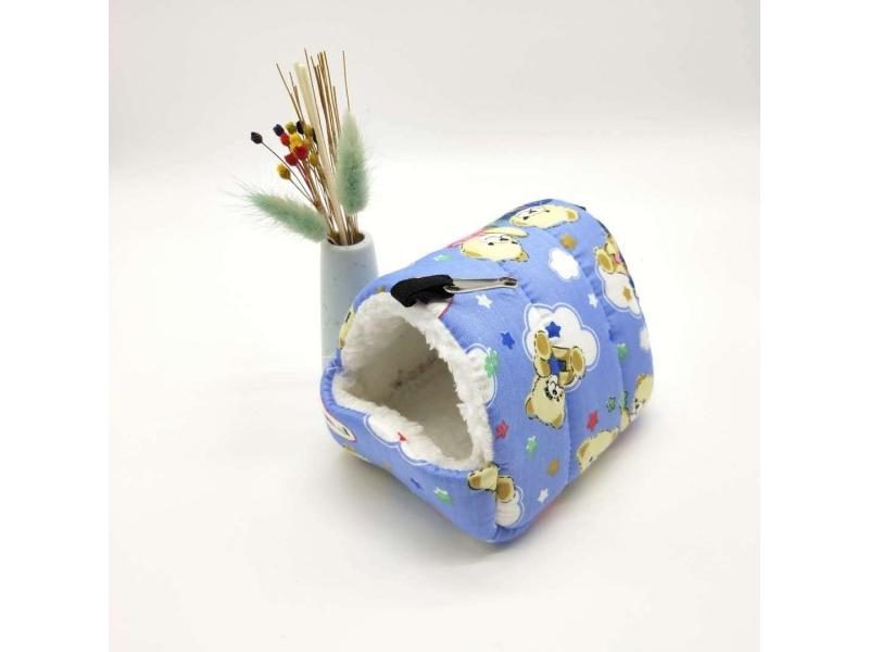 Pet Hamster Winter Warm Plush Hanging Bed For Small Animals Carousel 1