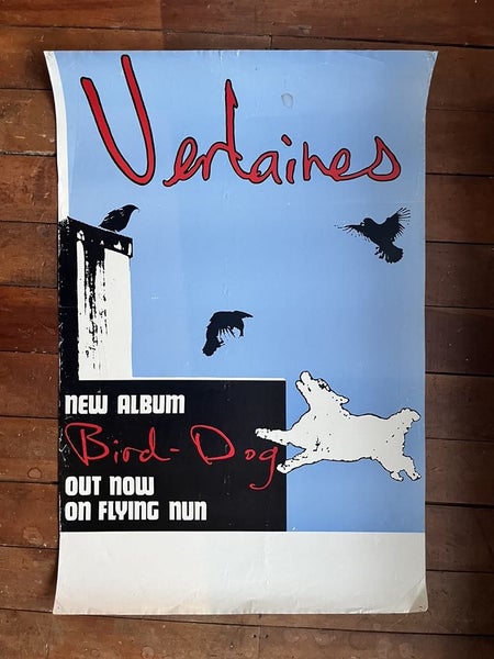 Rare album poster by the Verlaines (NZ) (87)John Collie collection628638545415701121