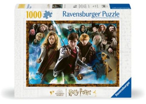 Ravensburger - Mgic Student Harry Potter 1000Pc Puzzle Carousel 1