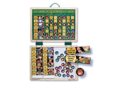 Melissa & Doug - Magnetic Responsibility Chart Carousel 1