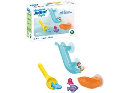 Playmobil - JUNIOR AQUA: Water Slide-Sea Animal Carousel 3