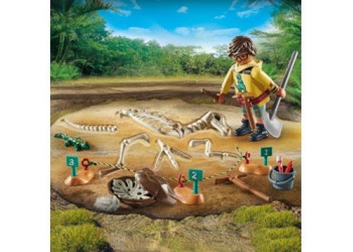 Playmobil - Archaeological dig with dinosaur skeleton Carousel 2