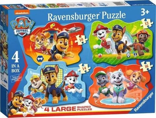 Ravensburger - Paw Patrol Pups Away Shaped Puzzle 24p Carousel 1
