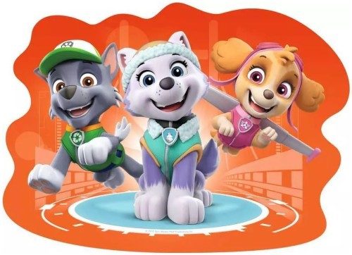 Ravensburger - Paw Patrol Pups Away Shaped Puzzle 24p Carousel 5